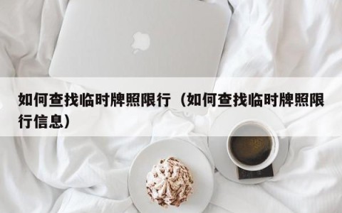 如何查找临时牌照限行（如何查找临时牌照限行信息）