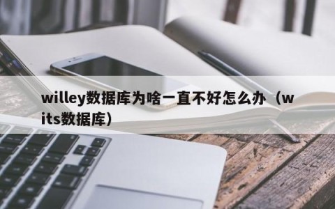 willey数据库为啥一直不好怎么办（wits数据库）